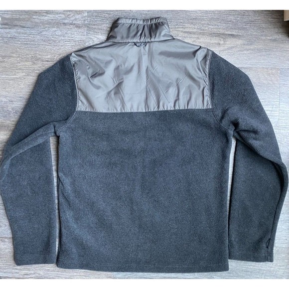 The North Face Men's Jacket Size S Fleece Full Zipped Gray Thermal Outdoor - Picture 3 of 6